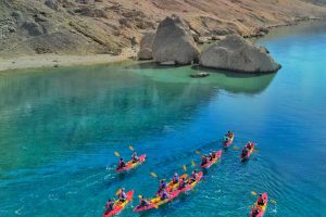 Attività - Kayak in mare - Baia di Pag