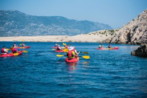 Attività - Kayak in mare - Canale di Velebit