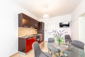 Two bedroom apartment - living area & kitchen