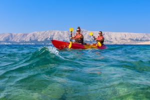 Activities - Sea Kayaking - Pag Bay