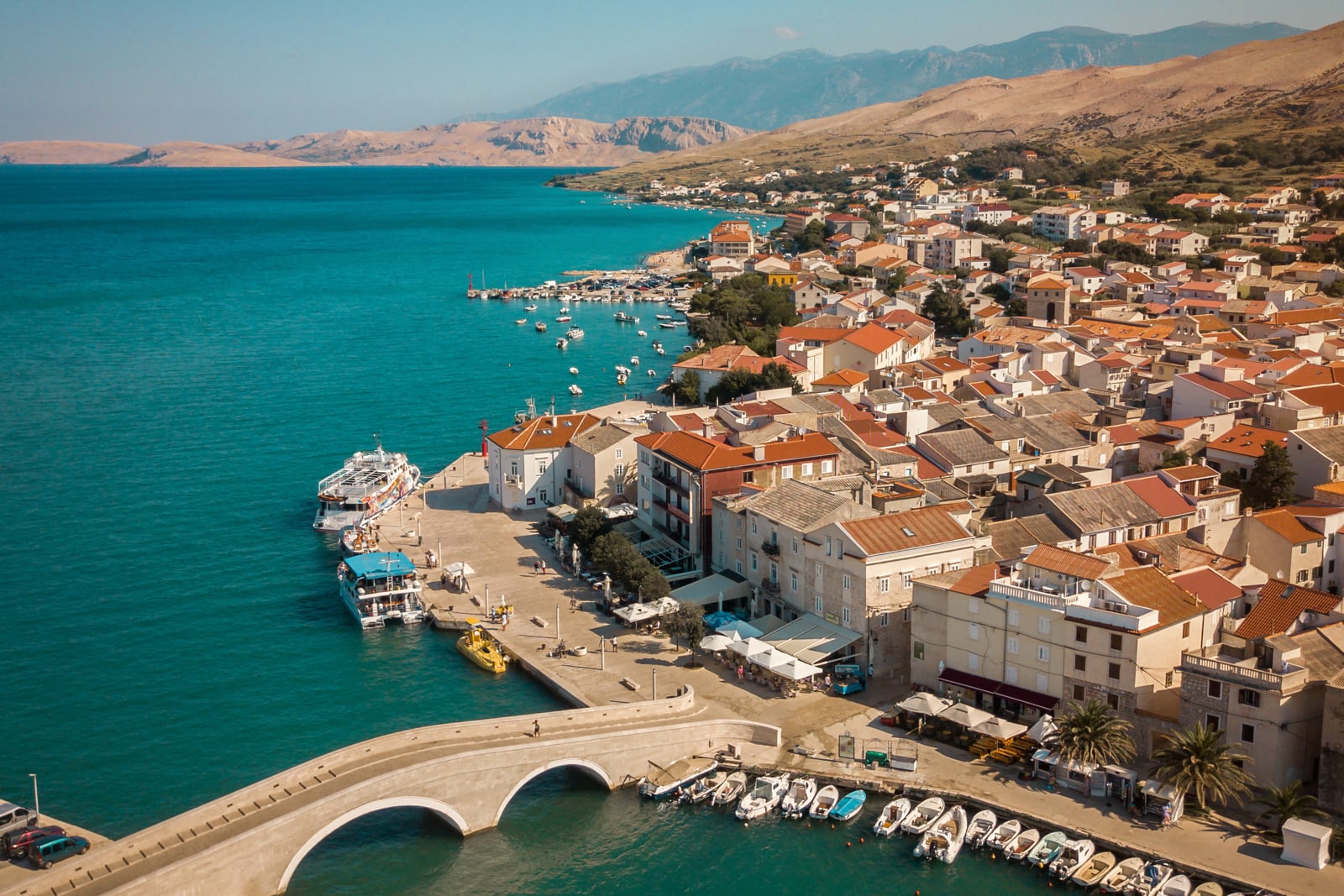 Roads of the Island of Pag