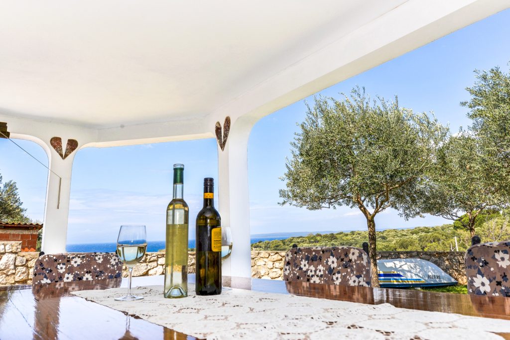 Ferienwohnung mit zwei schlafzimmern - Terrasse
